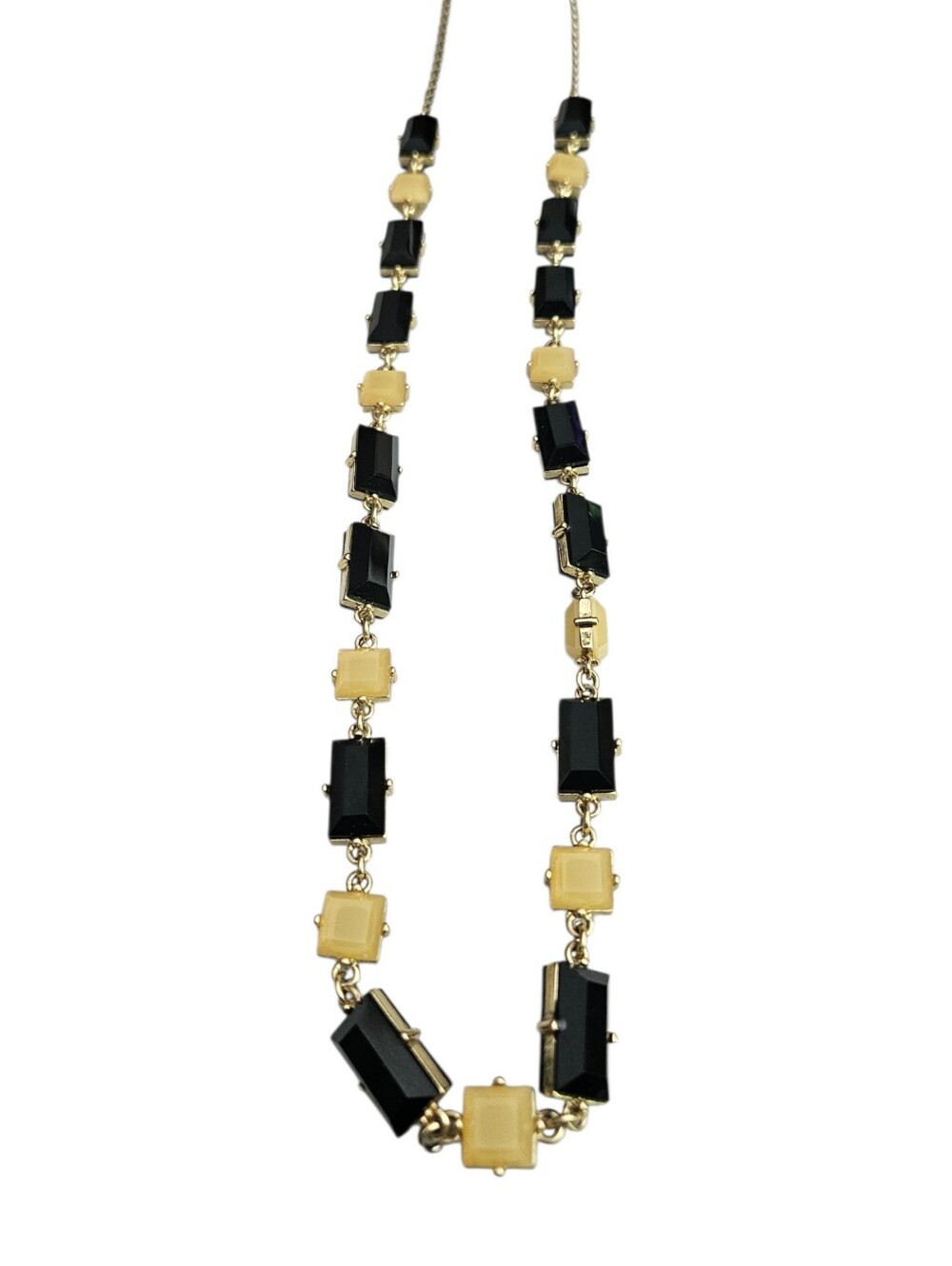 Kate Spade Faceted Resin Stone Long Station Necklace, 38" Long